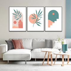 Boho Wall Decor Poster Set of 3 - All India Decor