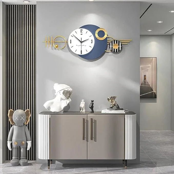 Multicolor Designer Wall Clock for Home - All India Decor