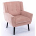 peach armchair