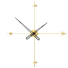 Large Compass Wall Clock - All India Decor