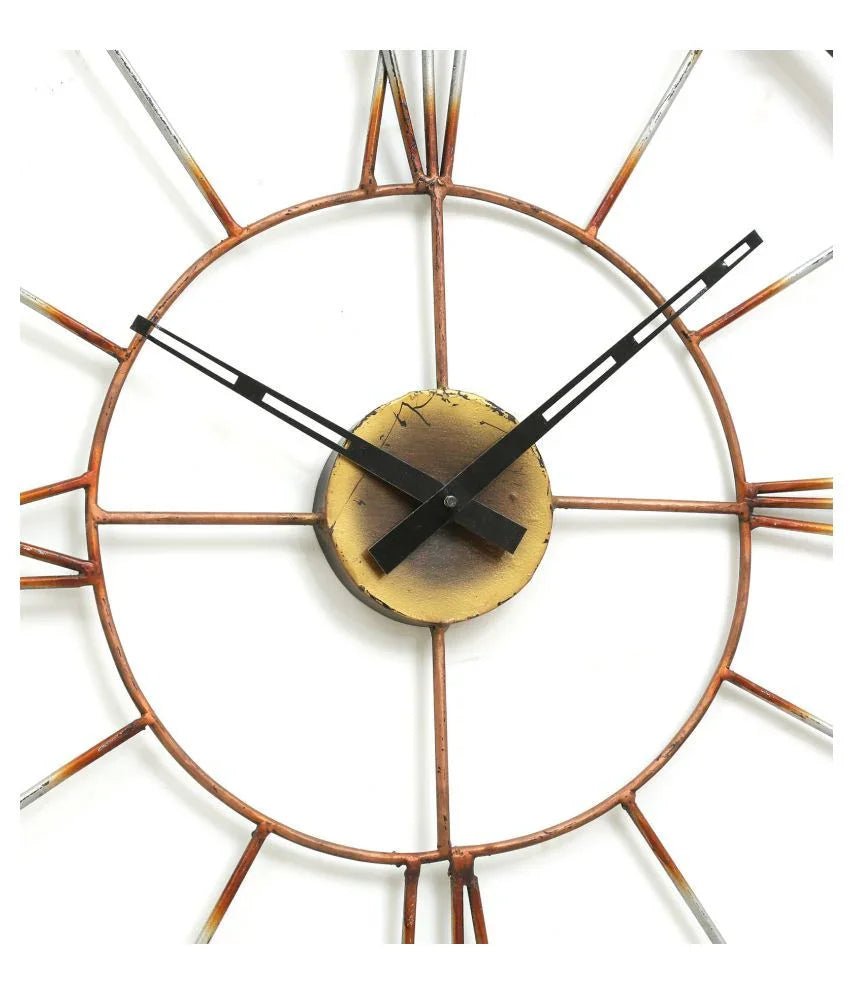 Cycle Shape Antique Wall Clock - All India Decor