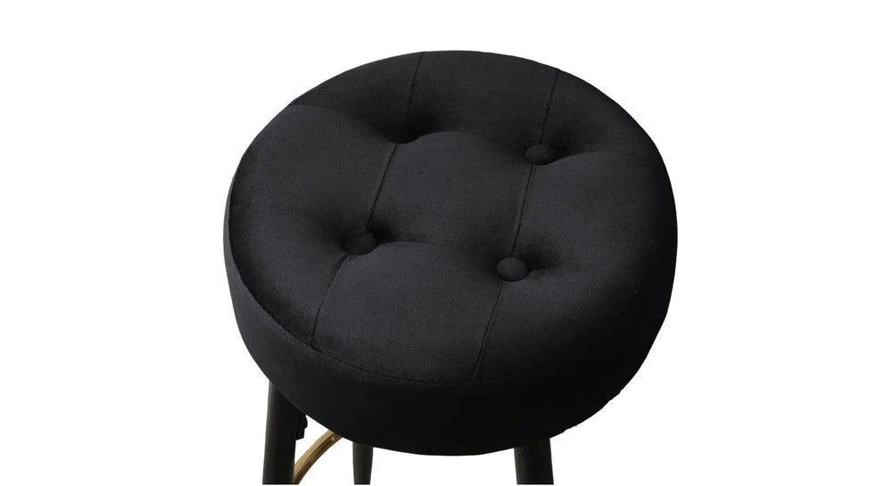 Black Color Ceazar Counter Stool - All India Decor