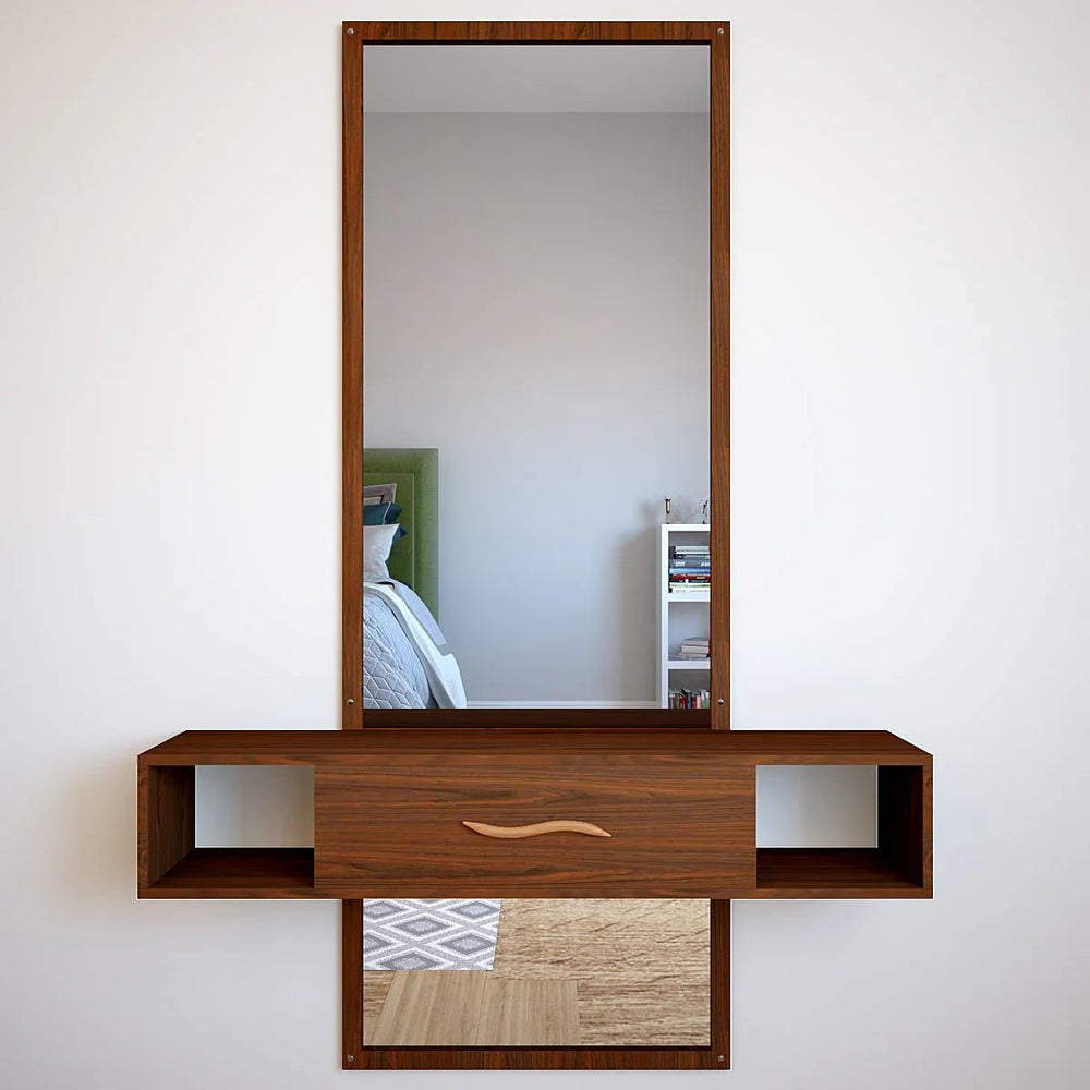 Modern Classic Premium Wooden Dressing Mirror - All India Decor