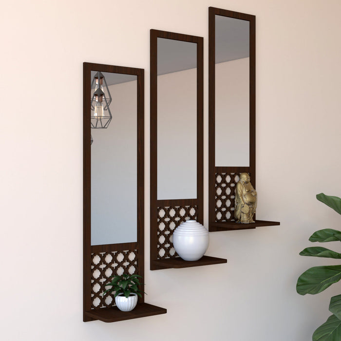 Designer Morrocan Long Wall Mirror- Set of 3