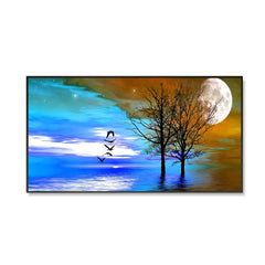 Colorful Nature Scenery Canvas Painting