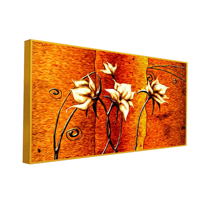 The Dancing Flower Canvas Printed Painting