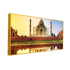 Beautiful Taj Mahal Canvas Wall Painting - All India Decor