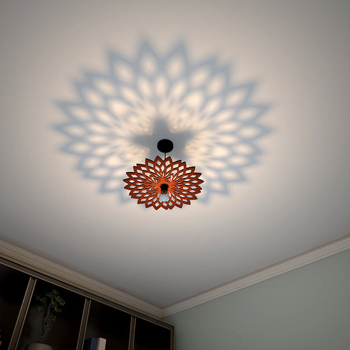 Lotus Ceiling Shadow Light