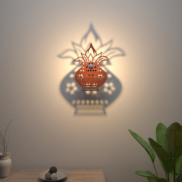 Decorative Kalash Shadow Lamp