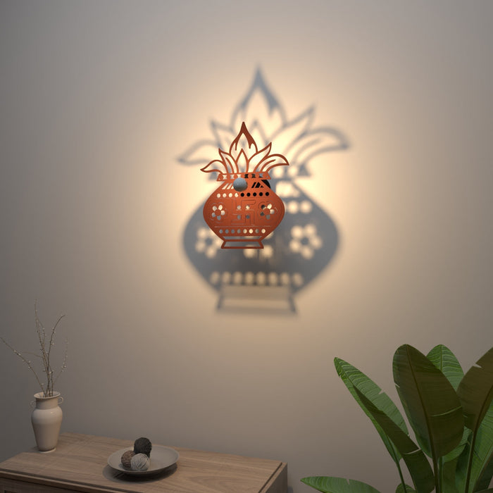 Decorative Kalash Shadow Lamp