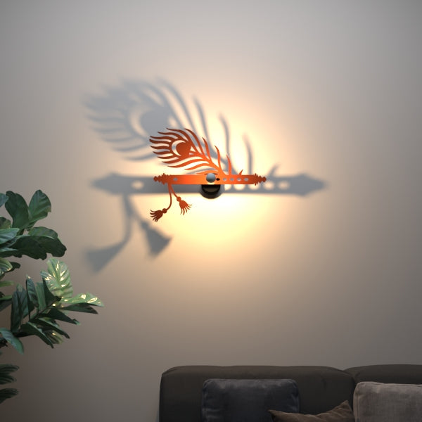 Krishna Murli Shadow Lamp