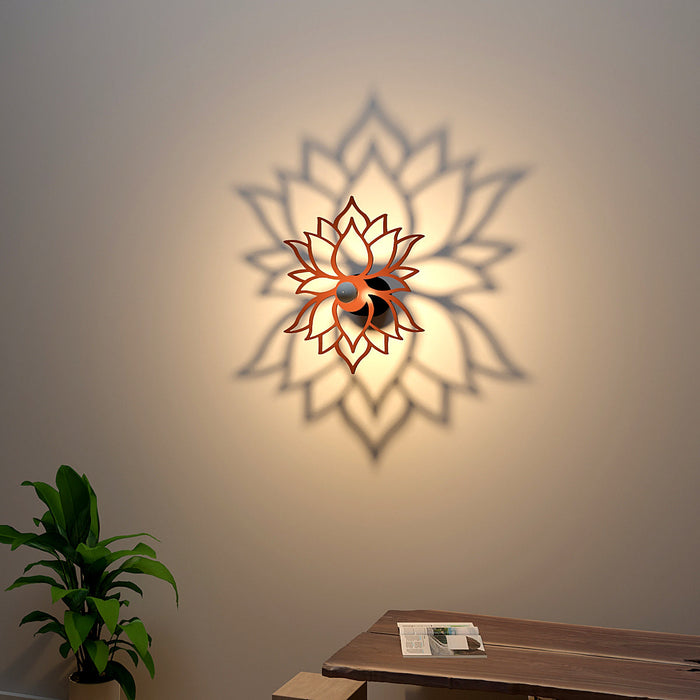 Beautiful Lotus Creative Shadow Lamp