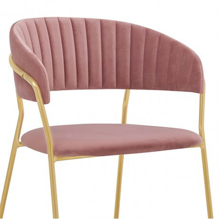 Contemporary Designer Comfort Pink Lounge Chair