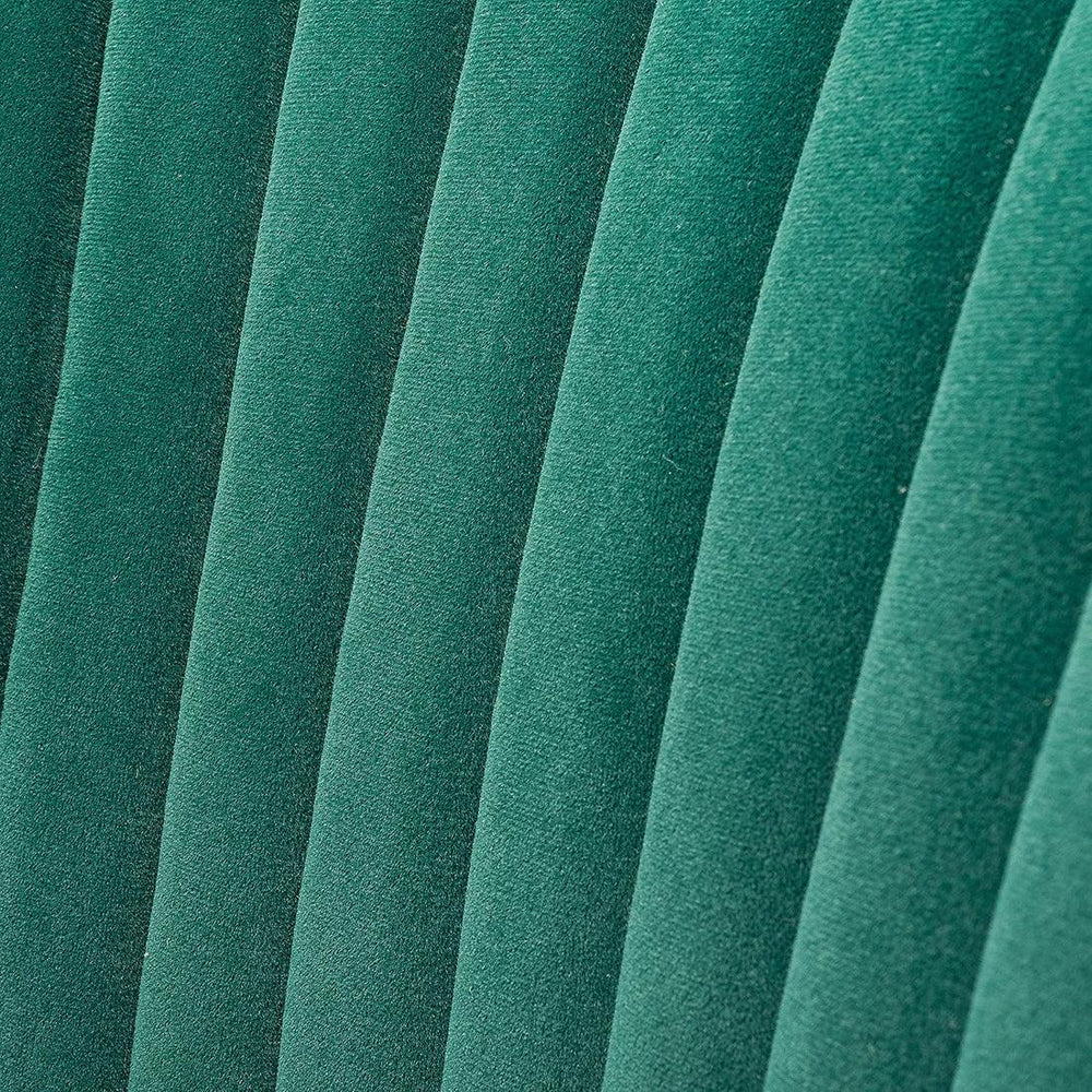 Classic Curved Back Teal Velvet Lounch Chair - All India Decor