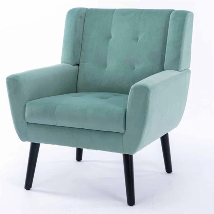 Urban Teal Super Soft Velvet Armchair