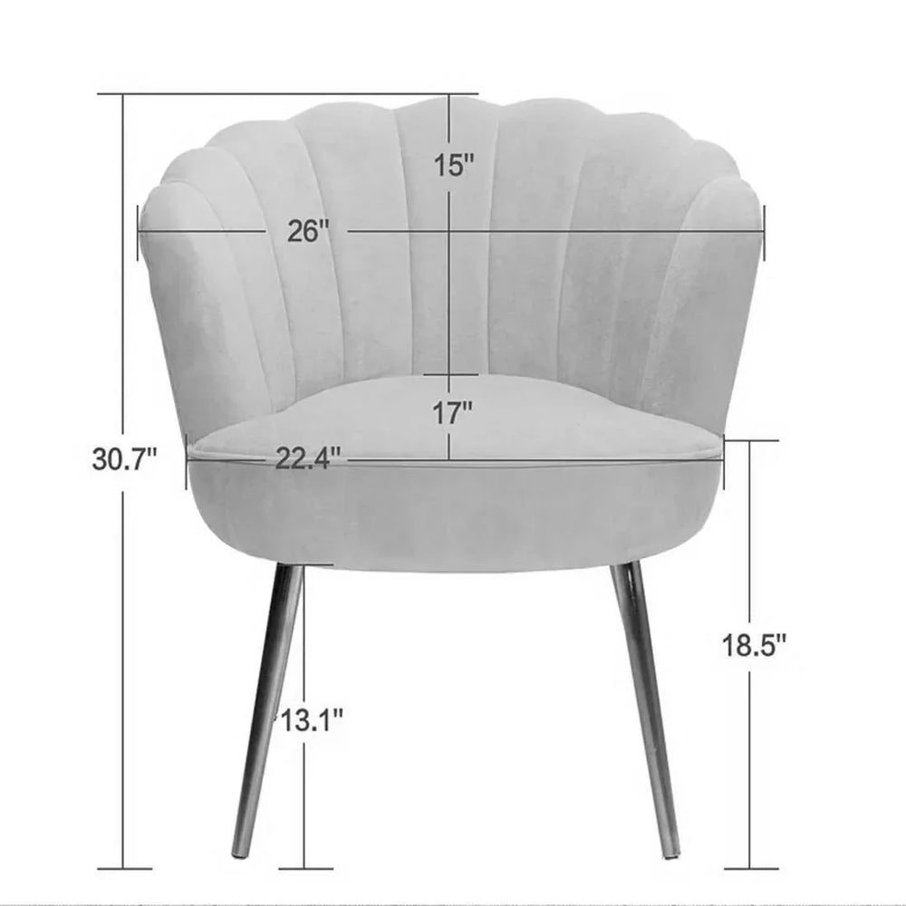 Green Crafted Shell Designer Lounge Chair - All India Decor