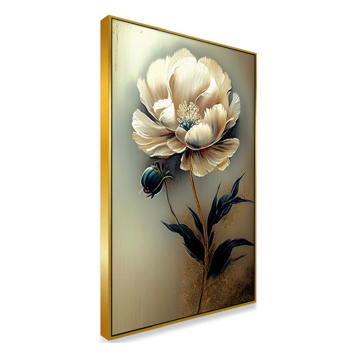 Vibrant Flower Canvas Wall Painting for Living Room, Bedroom, or Office Décor