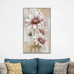 Modern Abstract Floral Canvas Wall Painting for Home Décor - All India Decor