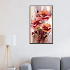 Abstract Floral Canvas Wall Painting for Wall Décor - All India Decor