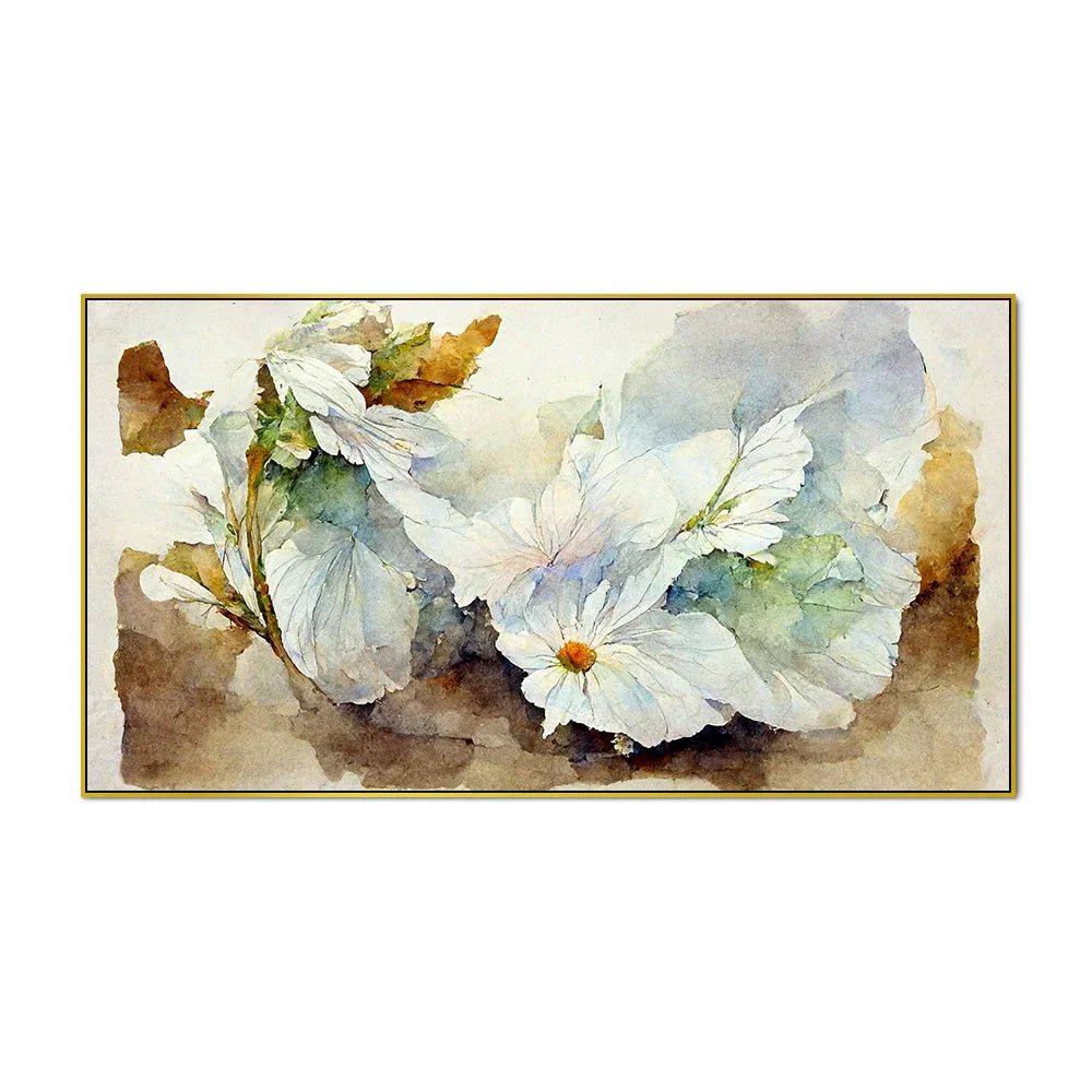 High Quality Flower Canvas Painting Wall Decoration - All India Decor