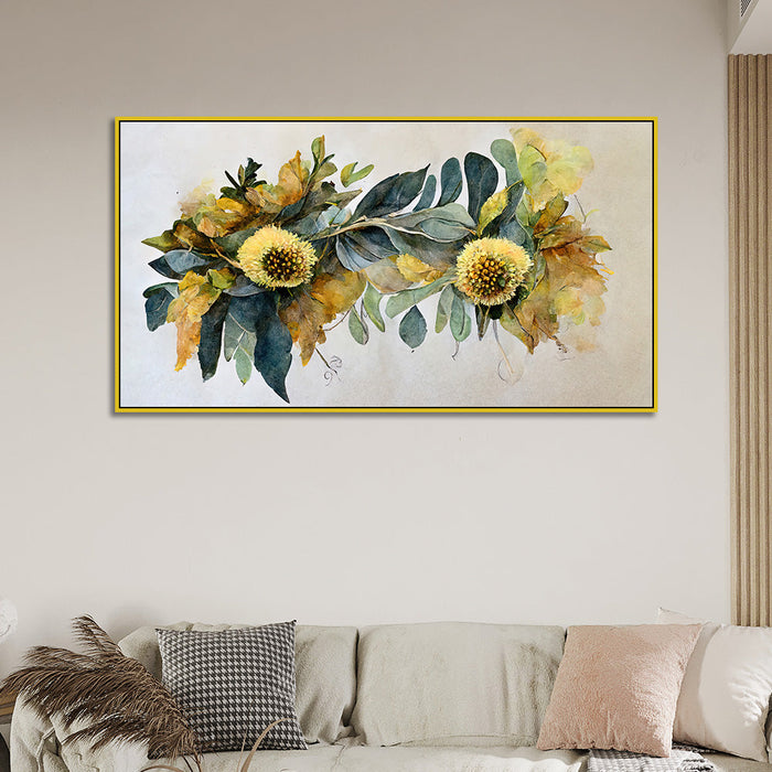 Flower Canvas Wall Painting for Home and Office Decor