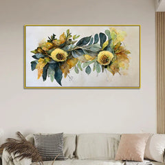 Flower Canvas Wall Painting for Home and Office Decor - All India Decor