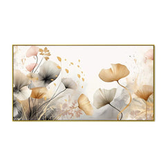 Blossom Serenity Elegance Canvas Wall Painting with Frame - All India Decor