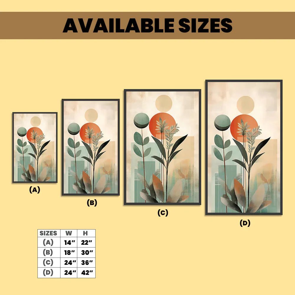 Boho Style Canvas Wall Paintings for Home Decoration - All India Decor