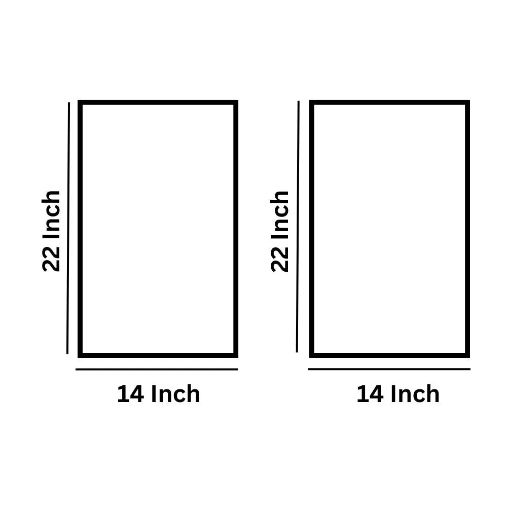 3d Golden Blue Tree Leaves Floral Canvas Wall Painting Two Pieces - All India Decor