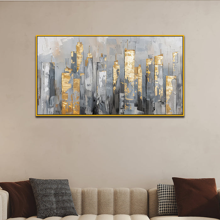 Premium Canvas Print Abstract Painting for Wall Decoration