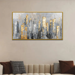 Premium Canvas Print Abstract Painting for Wall Decoration - All India Decor