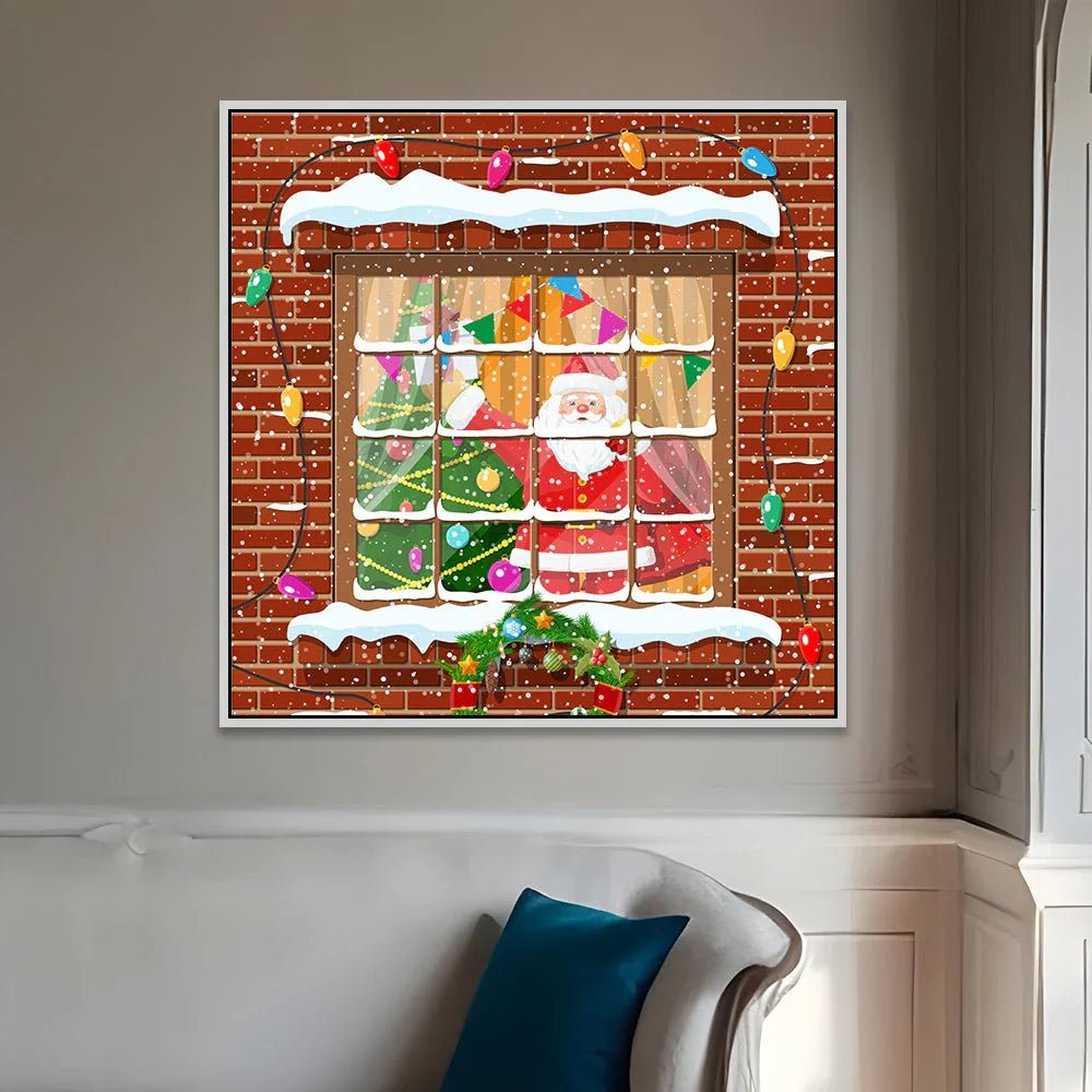 Christmas Decoration Canvas Wall Painting - All India Decor