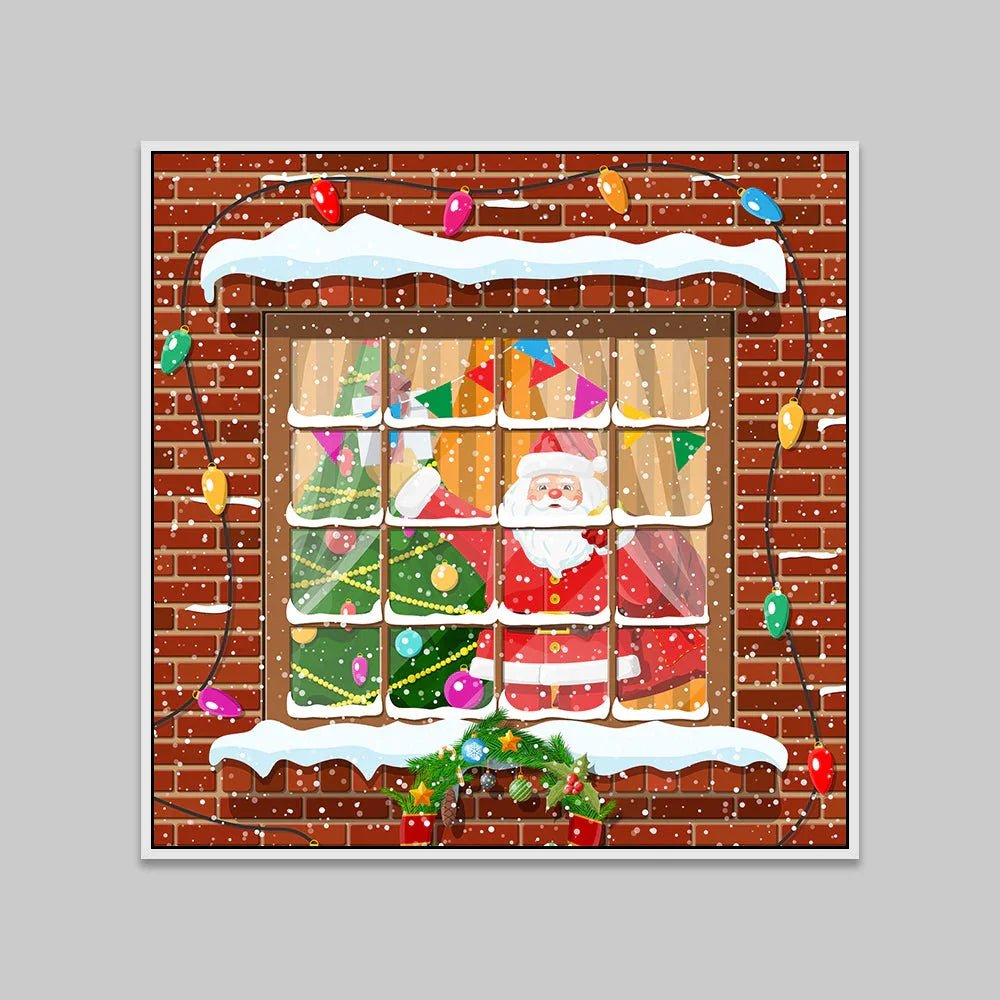 Christmas Decoration Canvas Wall Painting - All India Decor