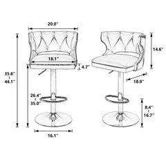 Beige Verona Bar Stool - All India Decor