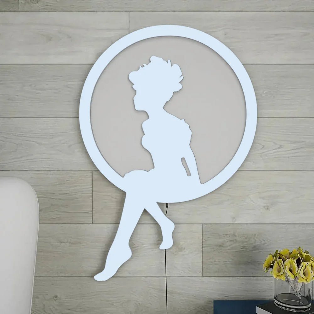 Beautiful Angel High - Quality LED Wall Light - All India Decor