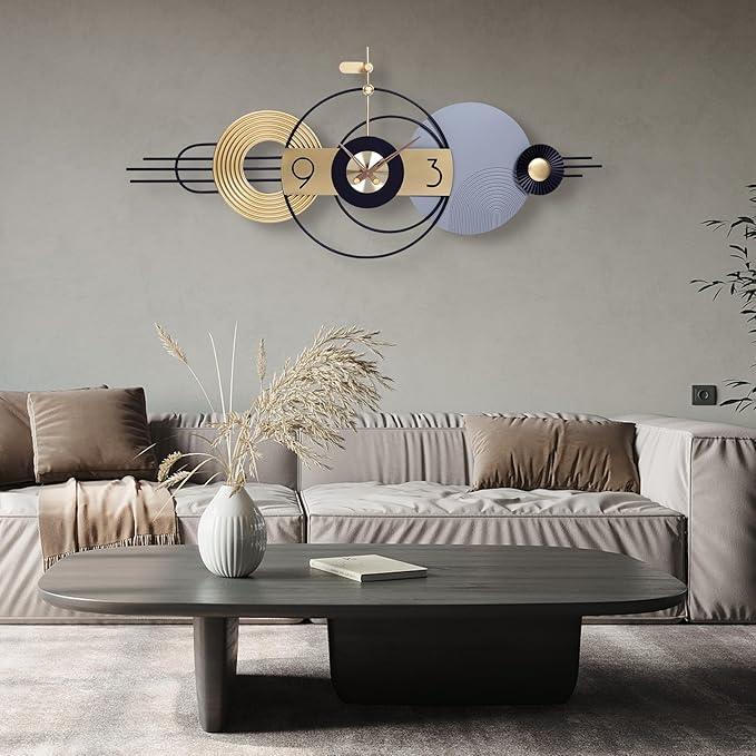 Fancy Metal Wall Clock - All India Decor