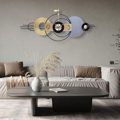 Fancy Metal Wall Clock - All India Decor
