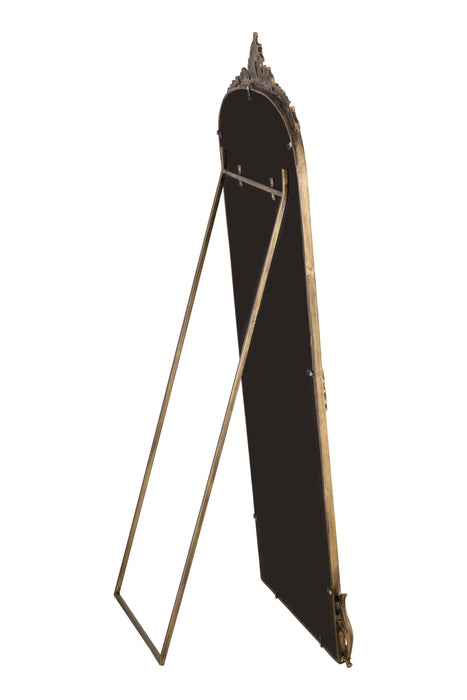 Hand casted Full length Mirror(Vintage Brass)