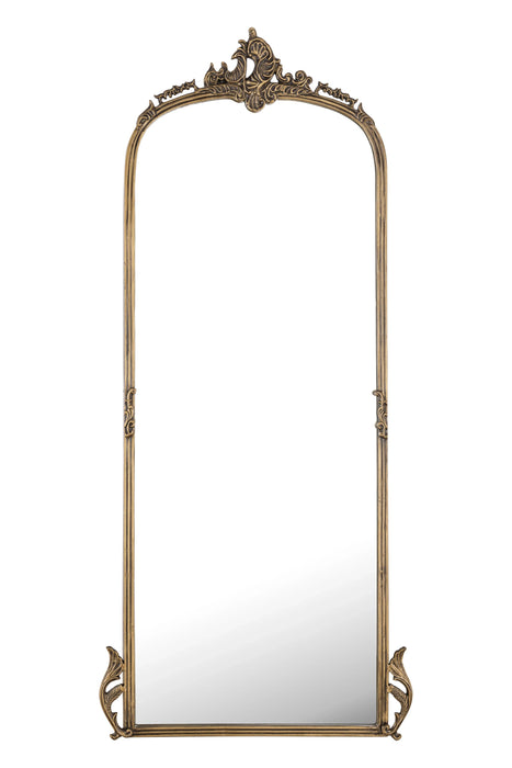 Hand casted Full length Mirror(Vintage Brass)