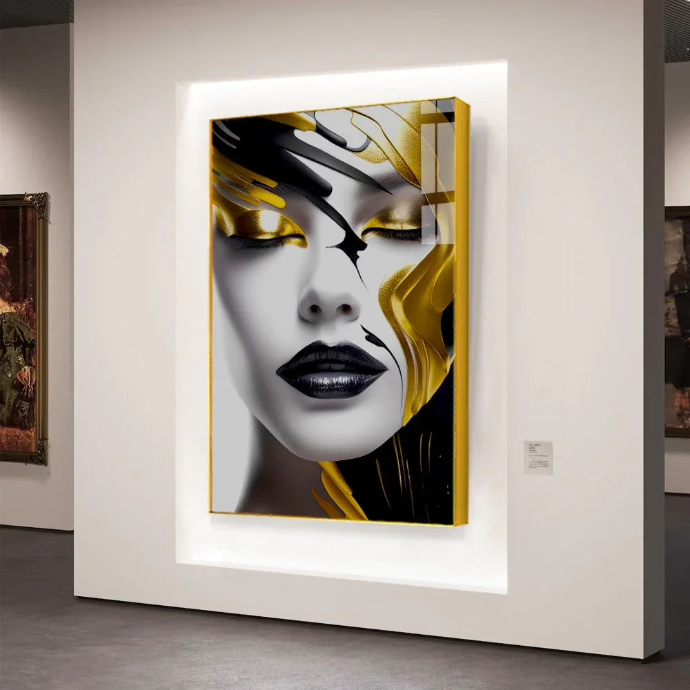 Contemporary Charm: Infuse Your Home with Modern Acrylic Paintings - All India Decor