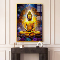 Devine Gautam Buddha Acrylic Wall Paintings & Arts