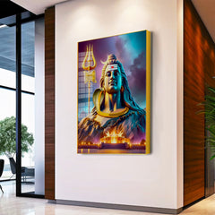 Devine Lord Shiva Acrylic Wall Paintings & Arts