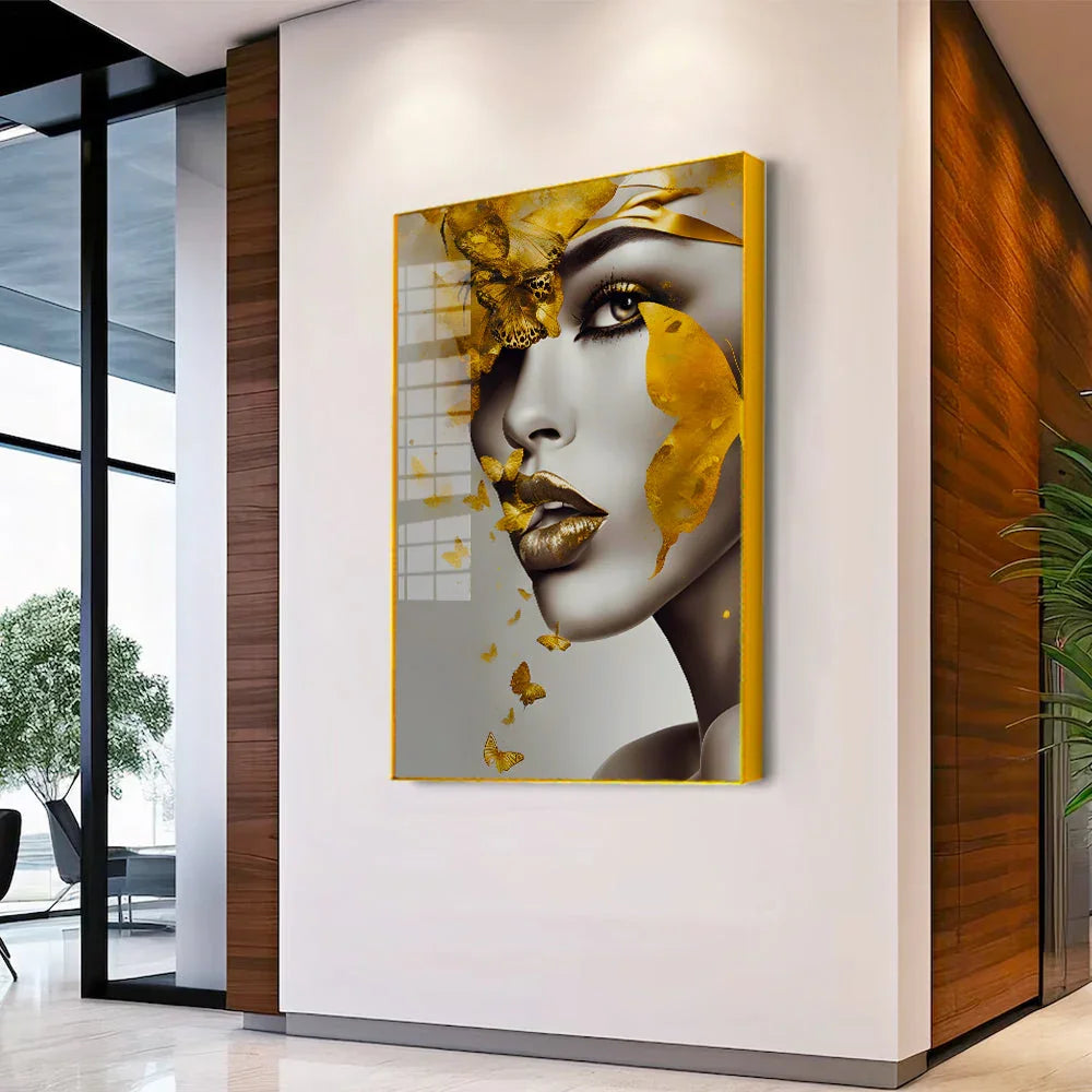 Contemporary Women Wall Art: Transform Your Walls with Modern Acrylic Paintings - All India Decor