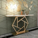 marble console table golden frame
