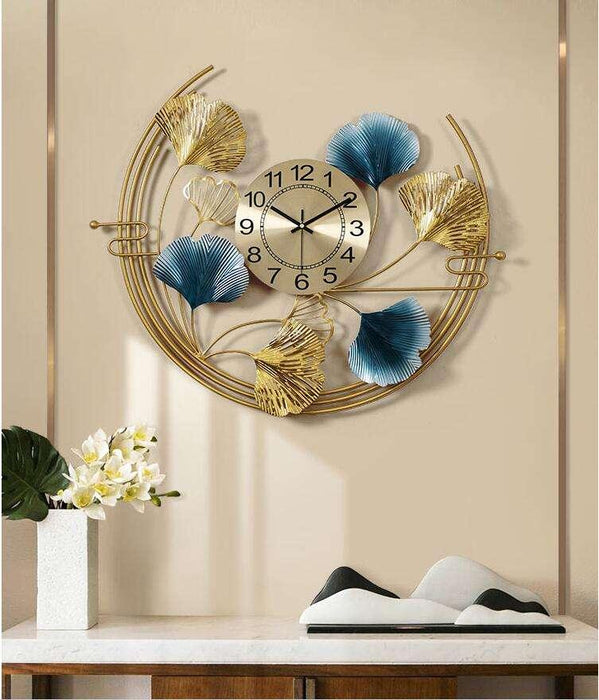 Metal round Wall Clock - All India Decor
