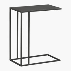 BLACK METAL C SIDE TABLE - All India Decor