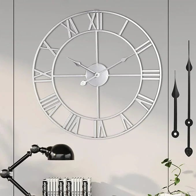 36 Inch Oversized Clock For Wall - All India Decor