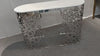 All India Decor Modern Luxury Console Table with Marble