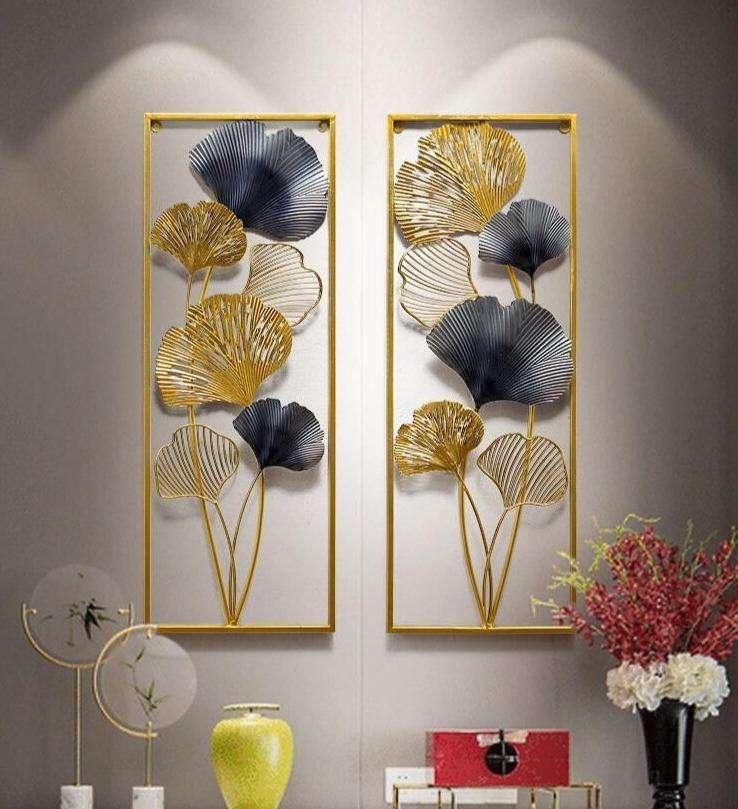 Dual Leaf Frame Wall Art - All India Decor