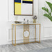rectangular console table